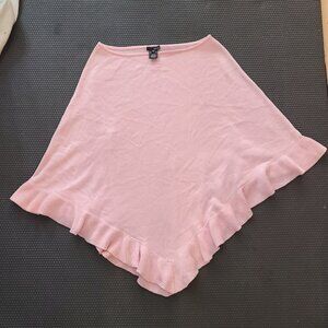 Girl's KENZIE Poncho style one size pink